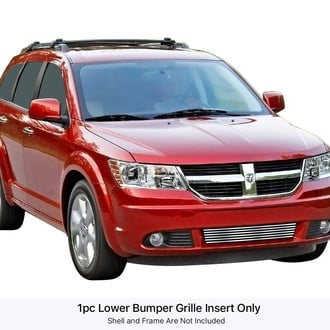 APG® - 1-Pc Chrome Polished 8x6 mm Horizontal Billet Bumper Grille