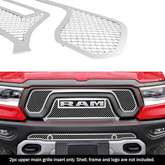 APG® - 2-Pc Polished 2.5 mm Wire Mesh Main Grille