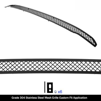APG® - 1-Pc Black 2.5 mm Wire Mesh Bumper Grille
