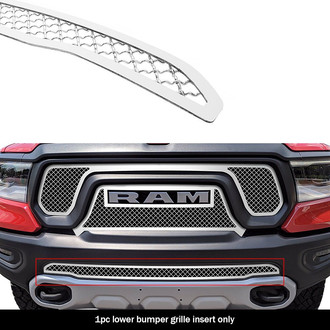 APG® - 1-Pc Polished 2.5 mm Wire Mesh Bumper Grille
