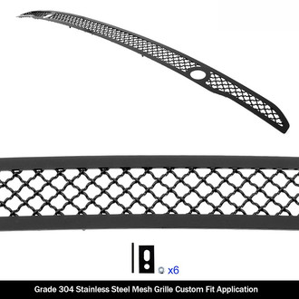 APG® - 1-Pc Black 2.5 mm Wire Mesh Bumper Grille