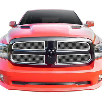 APG® - 4-Pc Chrome Polished 2.5 mm Wire Mesh Main Grille
