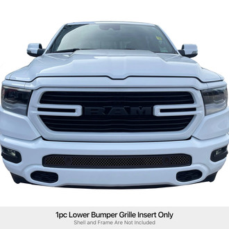 APG® - 1-Pc Black 2.5 mm Wire Mesh Bumper Grille