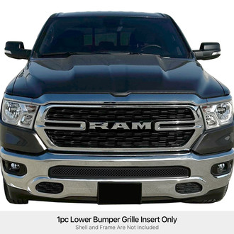 APG® - 1-Pc Black 2.5 mm Wire Mesh Bumper Grille