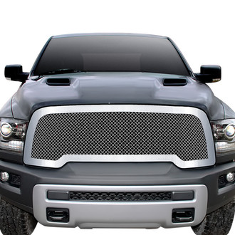 APG® - 1-Pc Chrome Polished 2.5 mm Wire Mesh Main Grille