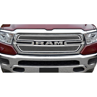 APG® - 2-Pc Chrome Polished 2.5 mm Wire Mesh Main Grille