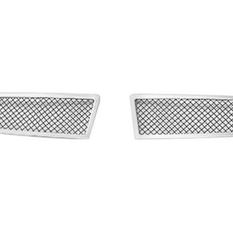 APG® - 2-Pc Chrome Polished 1.8 mm Wire Mesh Fog Light Cover Grilles