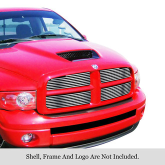 APG® - 2-Pc Chrome Polished 8x6 mm Horizontal Billet Main Grille