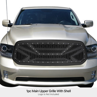 APG® - 1-Pc Black Laser Cut Sheet Main Grille