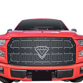 APG® - 1-Pc Chrome Polished 8x6 mm Horizontal Billet Main Grille