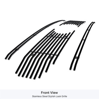 APG® - Black 8x6 mm Horizontal Billet Main and Bumper Grille Set