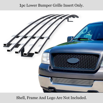 APG® - Polished Horizontal Billet Grille Set