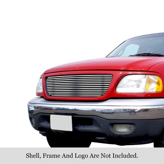 APG® - 1-Pc Chrome Polished Horizontal Billet Main Grille