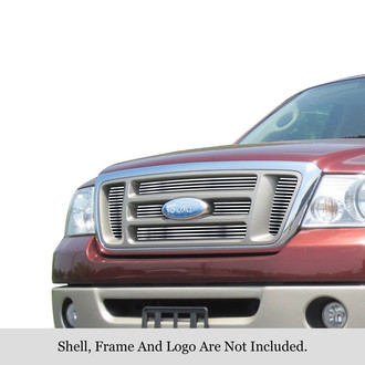APG® - 6-Pc Chrome Polished Horizontal Billet Main Grille
