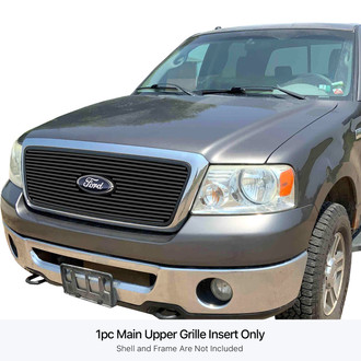 APG® - 1-Pc Black Horizontal Billet Main Grille