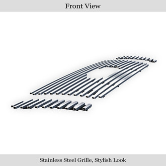 APG® - 3-Pc Polished Horizontal Billet Main Grille