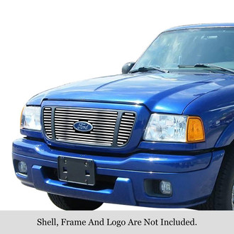 APG® - 3-Pc Polished Horizontal Billet Main Grille