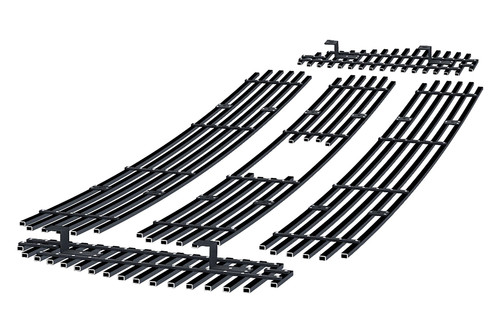 APG® GR06FEH00J - 6-Pc Black 8x6 mm Horizontal Billet Main Grille