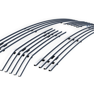 APG® - 4-Pc Chrome Polished 8x6 mm Horizontal Billet Main Grille