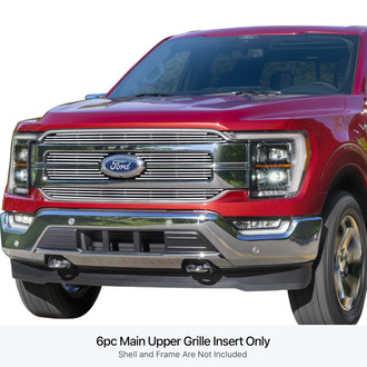 APG® - 6-Pc Polished Horizontal Billet Main Grille