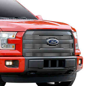 APG® - 3-Pc Chrome Polished Horizontal Billet Main Grille
