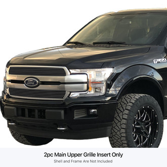 APG® - 2-Pc Black Horizontal Billet Main Grille