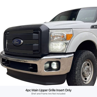 APG® - 4-Pc Black Horizontal Billet Main Grille