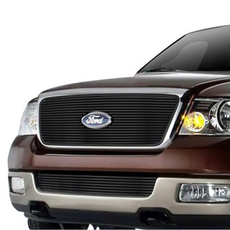 APG® - 2-Pc Black Horizontal Billet Main and Bumper Grille Kit