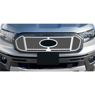 APG® - 1-Pc Chrome Polished 1.8 mm Wire Mesh Main Grille