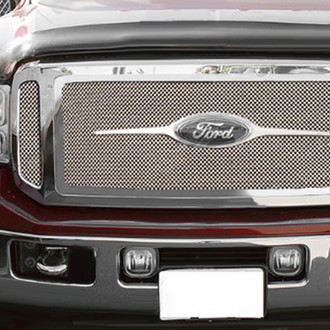 APG® - 3-Pc Chrome Polished 1.8 mm Wire Mesh Main Grille