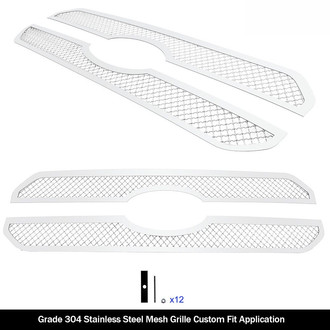 APG® - 2-Pc Polished 2.5 mm Wire Mesh Main Grille