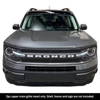 APG® - 2-Pc Black 1.8 mm Wire Mesh Main Grille