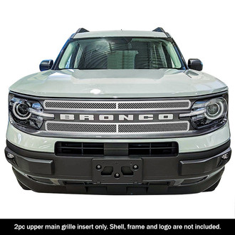 APG® - 2-Pc Polished 1.8 mm Wire Mesh Main Grille