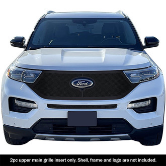 APG® - 1-Pc Black 1.8 mm Wire Mesh Main Grille