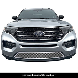 APG® - 1-Pc Polished 1.8 mm Wire Mesh Bumper Grille