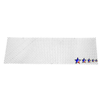 APG® - 1-Pc Chrome Polished 1.8 mm Wire Mesh Bumper Grille