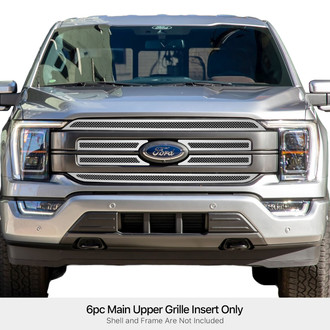 APG® - 6-Pc Chrome 1.8 mm Wire Mesh Main Grille