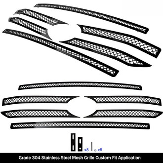 APG® - 6-Pc Black 2.5 mm Wire Mesh Main Grille