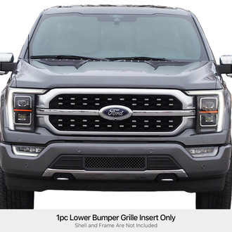 APG® - 1-Pc Black 2.5 mm Wire Mesh Bumper Grille