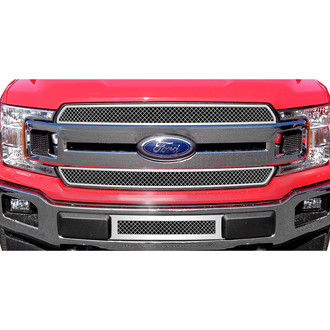 APG® - 2-Pc Chrome Polished 2.5 mm Wire Mesh Main Grille