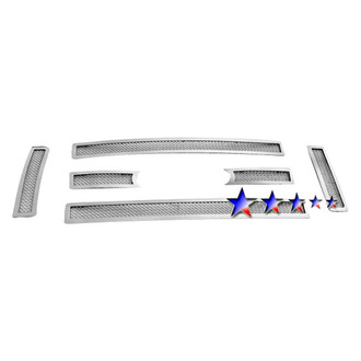 APG® - 6-Pc Chrome Polished 1.8 mm Wire Mesh Main Grille