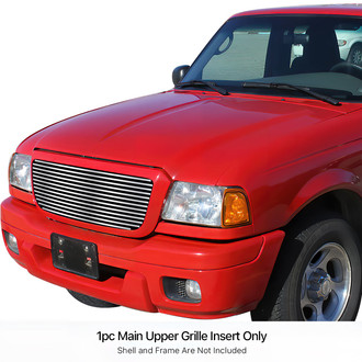 APG® - 1-Pc Polished 8x6 mm Horizontal Billet Main Grille