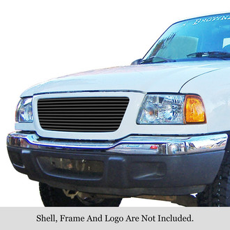 APG® - 1-Pc Black Horizontal Billet Main Grille