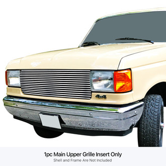 APG® - 1-Pc Chrome Polished 8x6 mm Horizontal Billet Main Grille