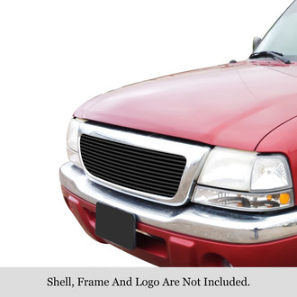 APG® - 1-Pc Black 8x6 mm Horizontal Billet Main Grille