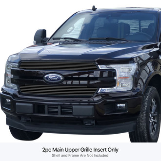APG® - 2-Pc Black 8x6 mm Horizontal Billet Main Grille