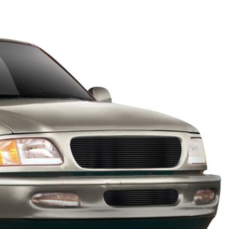 APG® - 2-Pc Black Horizontal Billet Main and Bumper Grille Kit