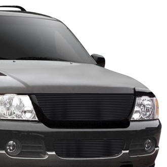 APG® - 2-Pc Black 8x6 mm Horizontal Billet Main and Bumper Grille Kit