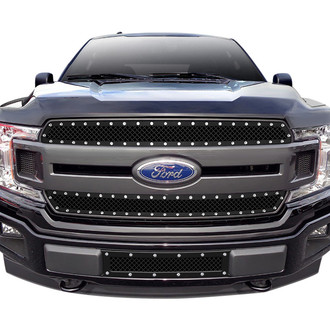 APG® - 2-Pc Rivet Style Black 2.5 mm Wire Mesh Main Grille