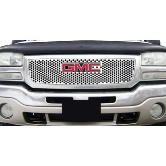 APG® - 1-Pc Sheet Series Silver Hairline Round Hole Punch Laser Cut Main Grille